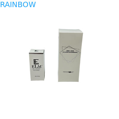 Hộp đóng gói giấy trắng tùy chỉnh 350g cho mỹ phẩm với in khắc