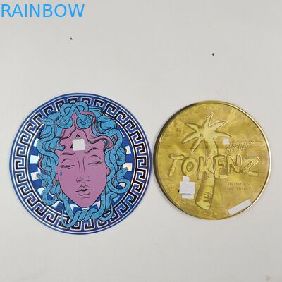 Túi Mylar 3.5g 7g Hình Dạng Bất Thường Có Khóa Kéo Bên Trong In Ấn Lá Nhôm Chống Mùi Túi Nhựa Ăn Được