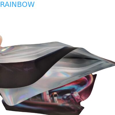 Hình dạng không đều Chiết cắt Mylar túi cho bánh quy kẹo cao su Thuốc lá PET túi nhựa với trẻ em chống lại túi niêm phong