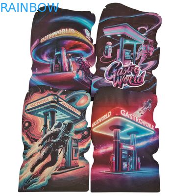 Hình dạng không đều Chiết cắt Mylar túi cho bánh quy kẹo cao su Thuốc lá PET túi nhựa với trẻ em chống lại túi niêm phong