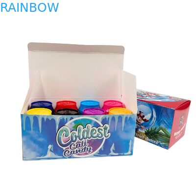 Hộp thực phẩm nhựa PET 3.5g soda kẹo hộp với nắp xoắn