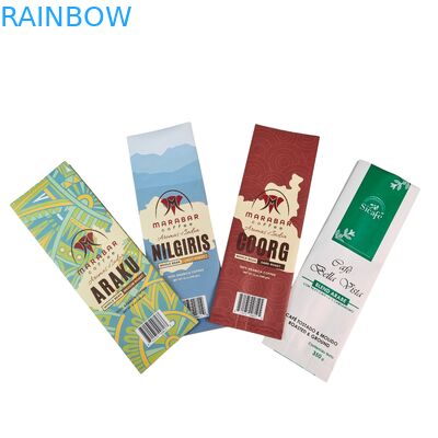 Túi cà phê hạt có khóa kéo đứng tùy chỉnh với van