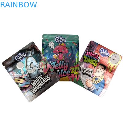 Túi Mylar có thể đóng lại 3.5g-28g tùy chỉnh để đóng gói thực phẩm