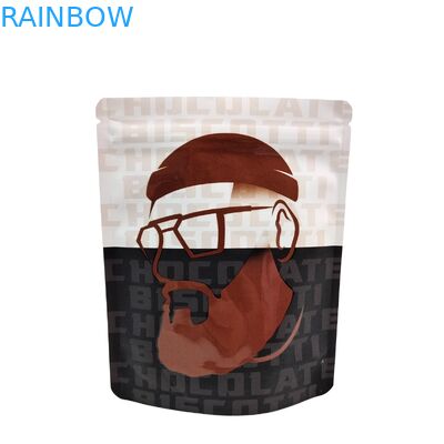 Túi Mylar đựng thực phẩm in theo yêu cầu 3.5g-28g có khóa kéo kín mùi