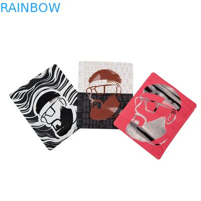 Túi Zipper Mylar 3.5g 1oz có thể tái sử dụng, Túi Mylar Đứng bằng lá nhôm, Chống mùi, Túi Mylar Cali để bảo quản thực phẩm, In theo yêu cầu