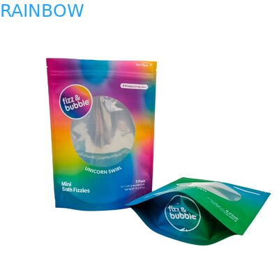 Custom Stand Up Bath Salt Bags 1000pcs MOQ PET/PE/AL Material