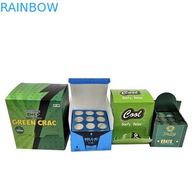 Hộp Kraft Giấy Kraft Tái Chế Dùng Cho Đồ Ăn Vặt, Bánh Quy, Thanh Năng Lượng, Mỹ Phẩm, Bìa Cứng Trưng Bày Quầy, Bao Bì Xốp