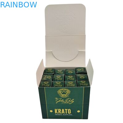 Hộp Kraft Giấy Kraft Tái Chế Dùng Cho Đồ Ăn Vặt, Bánh Quy, Thanh Năng Lượng, Mỹ Phẩm, Bìa Cứng Trưng Bày Quầy, Bao Bì Xốp