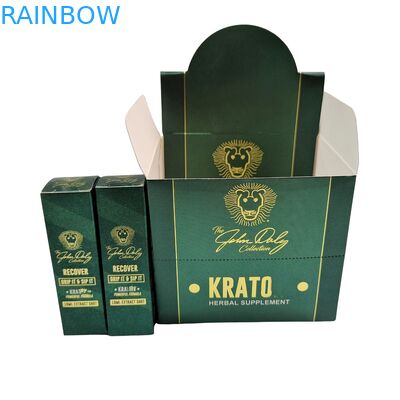 Hộp Kraft Giấy Kraft Tái Chế Dùng Cho Đồ Ăn Vặt, Bánh Quy, Thanh Năng Lượng, Mỹ Phẩm, Bìa Cứng Trưng Bày Quầy, Bao Bì Xốp