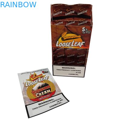 3.5g Biodegradable Mylar Bag Box với độ dày 3,5g Hộp giấy lợp để lưu trữ in tùy chỉnh