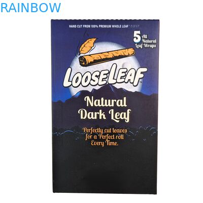 3.5g Biodegradable Mylar Bag Box với độ dày 3,5g Hộp giấy lợp để lưu trữ in tùy chỉnh