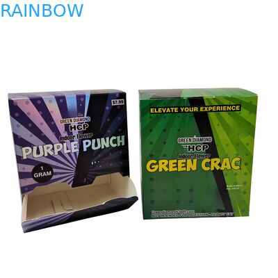 Hộp giấy tùy chỉnh cho Bánh quy ăn nhẹ, Thanh năng lượng, Mỹ phẩm, Kẹo, Bao bì, Kraft, Bán lẻ, Hộp trưng bày trên quầy bằng bìa cứng