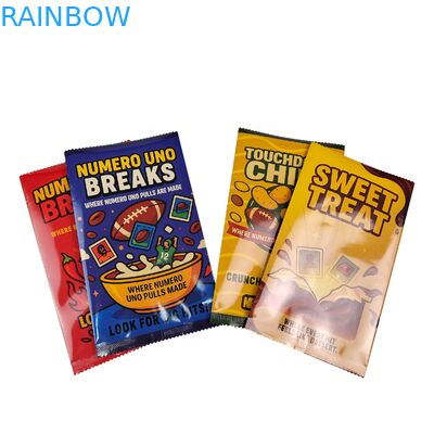 Custom Printed Biodegradable Food Grade Special Shaped Three Side Seal Flat Pouch Holographic Mylar Bag