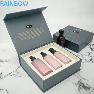 Logo tùy chỉnh Chiếc hộp gấp từ tính phân hủy sinh học cho bao bì mỹ phẩm