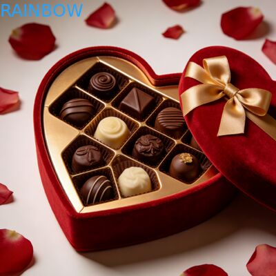 Logo tùy chỉnh hộp quà sô cô la cá nhân đóng gói kẹo sô cô la mỹ phẩm hộp rỗng hộp thanh sô cô la