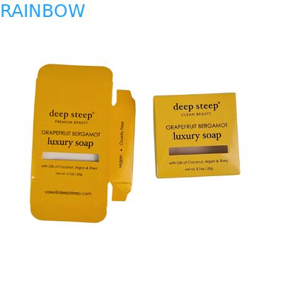 Hộp bao bì mỹ phẩm phân hủy sinh học tùy chỉnh với thiết kế cổ điển và cán bóng