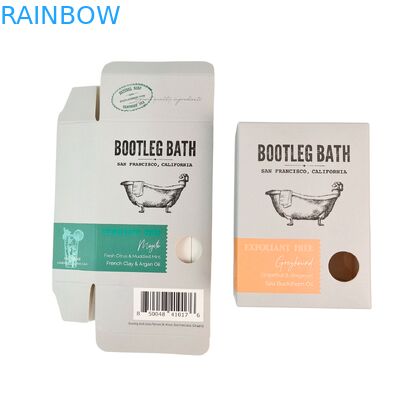 Hộp bao bì mỹ phẩm phân hủy sinh học tùy chỉnh với thiết kế cổ điển và cán bóng