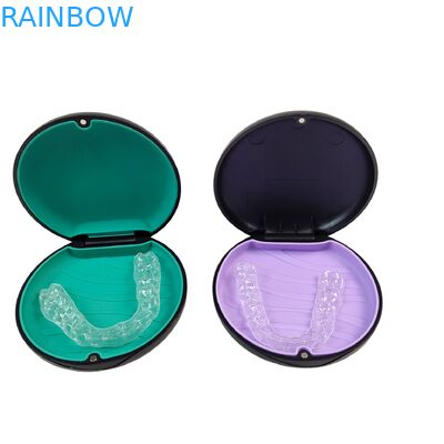 Thư ký tùy chỉnh Chiếc hộp thiết bị đệm răng từ tính cao cấp với độ dày 350g Thùng đóng gói chỉnh hình răng giả