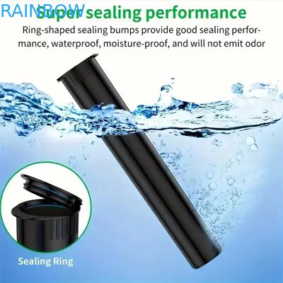 Ống nhựa chống trẻ em tùy chỉnh với niêm phong kín khí và in ấn tùy chỉnh cho ống Pop Top đựng xì gà