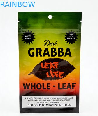 Lỗi chống trẻ em nhựa nhôm tái chế Mylar chất lượng thực phẩm không mùi xì gà lăn nhựa thuốc lá túi