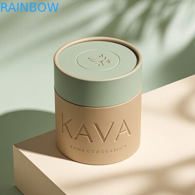 Biodegradable kích thước tùy chỉnh loại thực phẩm an toàn ống giấy kraft cho gói hộp quà tặng