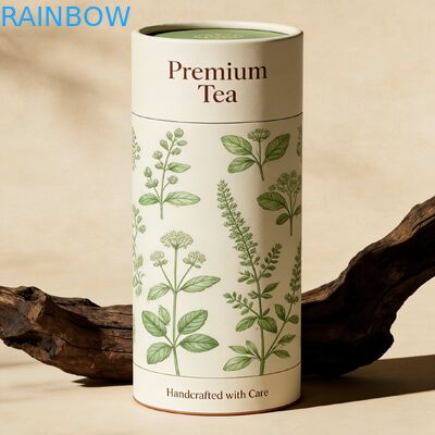 Các ống đóng gói xi lanh có thể phân hủy sinh học thân thiện với môi trường và hộp giấy cho bao bì mỹ phẩm và nước hoa an toàn có chất lượng thực phẩm