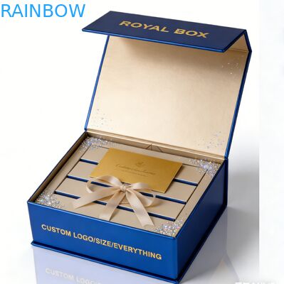 Ước tính sang trọng Biodegradable 350g Độ dày Thẻ giấy giấy hộp đóng gói thư mục cho áo khoác giày giày quần áo vận chuyển quà tặng