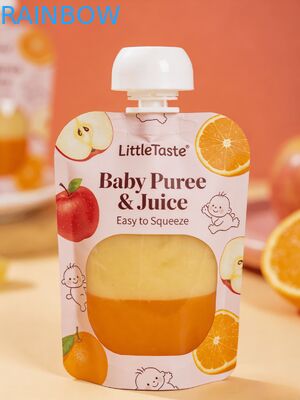 30ml Custom in ấn chất lượng thực phẩm túi xách cho nước trái cây trẻ em và Puree bao bì