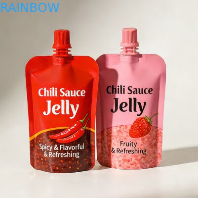 30ml Custom in ấn chất lượng thực phẩm túi xách cho nước trái cây trẻ em và Puree bao bì