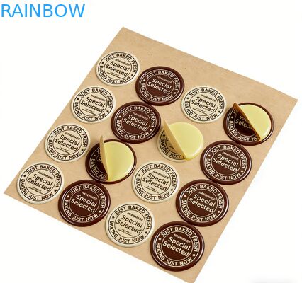 Nhãn dán vinyl chống nước được cắt theo yêu cầu với thiết kế ba chiều OEM nhãn hiệu dán cho quà tặng & thủ công