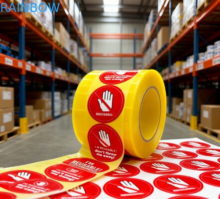 Nhãn dán vinyl chống nước được cắt theo yêu cầu với thiết kế ba chiều OEM nhãn hiệu dán cho quà tặng & thủ công