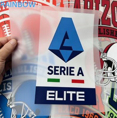 Nhãn ép nhiệt bạc hologram phát quang tùy chỉnh Nhãn ép nhiệt họa tiết tùy chỉnh Nhãn quần áo truyền nhiệt