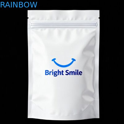 Túi Đóng Gói Khay Niềng Răng Tùy Chỉnh Có Khóa Kéo Tái Sử Dụng và Chất Liệu An Toàn Thực Phẩm với Kích Thước Tùy Chỉnh