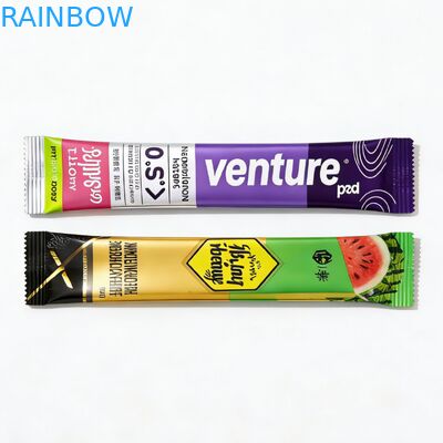 Tùy Chỉnh 1G 3G 5G Sữa-Trà Bột Bột Collagen Tất Nhiệt bịt kín Có Thể Tái Chế Thú Cưng Viền Nhôm Cán Dây Kéo Túi Đựng Thực Phẩm