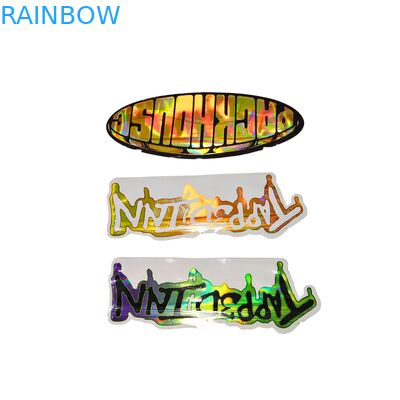 Thùng Mylar chống mùi Holographic tùy chỉnh chống trẻ em với khóa lại cho bao bì đồ ăn nhẹ