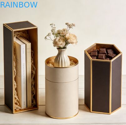 Hộp quà gấp được bằng giấy bìa thân thiện với môi trường, tùy chỉnh, dày 350g, cho trang sức, quần áo, giày dép, đồng hồ