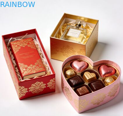 Hộp quà gấp được bằng giấy bìa thân thiện với môi trường, tùy chỉnh, dày 350g, cho trang sức, quần áo, giày dép, đồng hồ