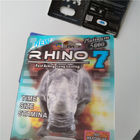 Gói thẻ 3D Bao bì Gói giấy in tùy chỉnh Thẻ Rhino 7 Jaguar 30000 Gói thuốc kích dục