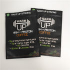 Matte Black Biodegradable Stand Up Zipper Túi Túi Nhựa Mylar Coffee Gói