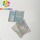 Clear Front Foil Bag Bao bì Hologram tùy chỉnh Rainbow Rainbow Mùi Proof Mylar Bag