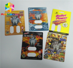 CMYK Color Blister Card Bao bì 350 Gsm Paper Pill Sản phẩm Hộp đóng gói Hiển thị