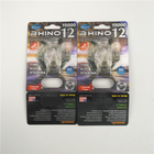 Stiff Rox Male Enhancement Pill Rhino 69 vỉ Hộp trưng bày thẻ 3d