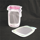 Tùy chỉnh có thể tái sử dụng tái sử dụng Túi nhựa đứng lên cho thực phẩm nước trái cây Sữa thạch lỏng