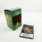 lá nhôm in tùy chỉnh tự nhiên lá grabba Nắp hộp trưng bày hộp đóng gói cho mũ hộp đựng xì gà Hộp đựng xì gà