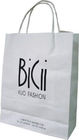 Logo In Túi mua sắm Bao bì giấy trắng 110 gram