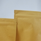 In tùy chỉnh Túi đựng trà cấp thực phẩm Bao bì Zipper Doypack Nhìn xuyên qua Túi giấy có Logo