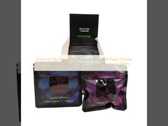 Hộp phân phối Mylar Bag Perforated Counter Paper Display Box For Gummy Energy Powder Capsule Medicine Tablets With Tear Off Line (hộp phân phối Mylar Bag) Hộp hiển thị giấy đối diện cho bột năng lượng cao su