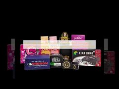 Hộp giấy Kraft Tùy chỉnh Có thể gập lại Bìa cứng Sóng Gợn Bao bì UV Hộp trưng bày bằng bìa cứng sóng