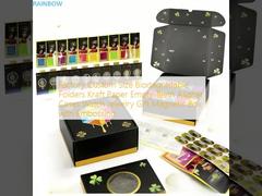 Nhà máy tùy chỉnh kích thước Biodegradable Folders Kraft giấy rỗng răng Aligner trường hợp đồng hồ đồ trang sức quà tặng hộp từ với đúc