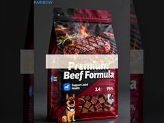 Túi đóng gói thức ăn cho thú cưng có thể đóng lại bằng khóa kéo